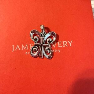James Avery Sterling Silver butterfly Pendant